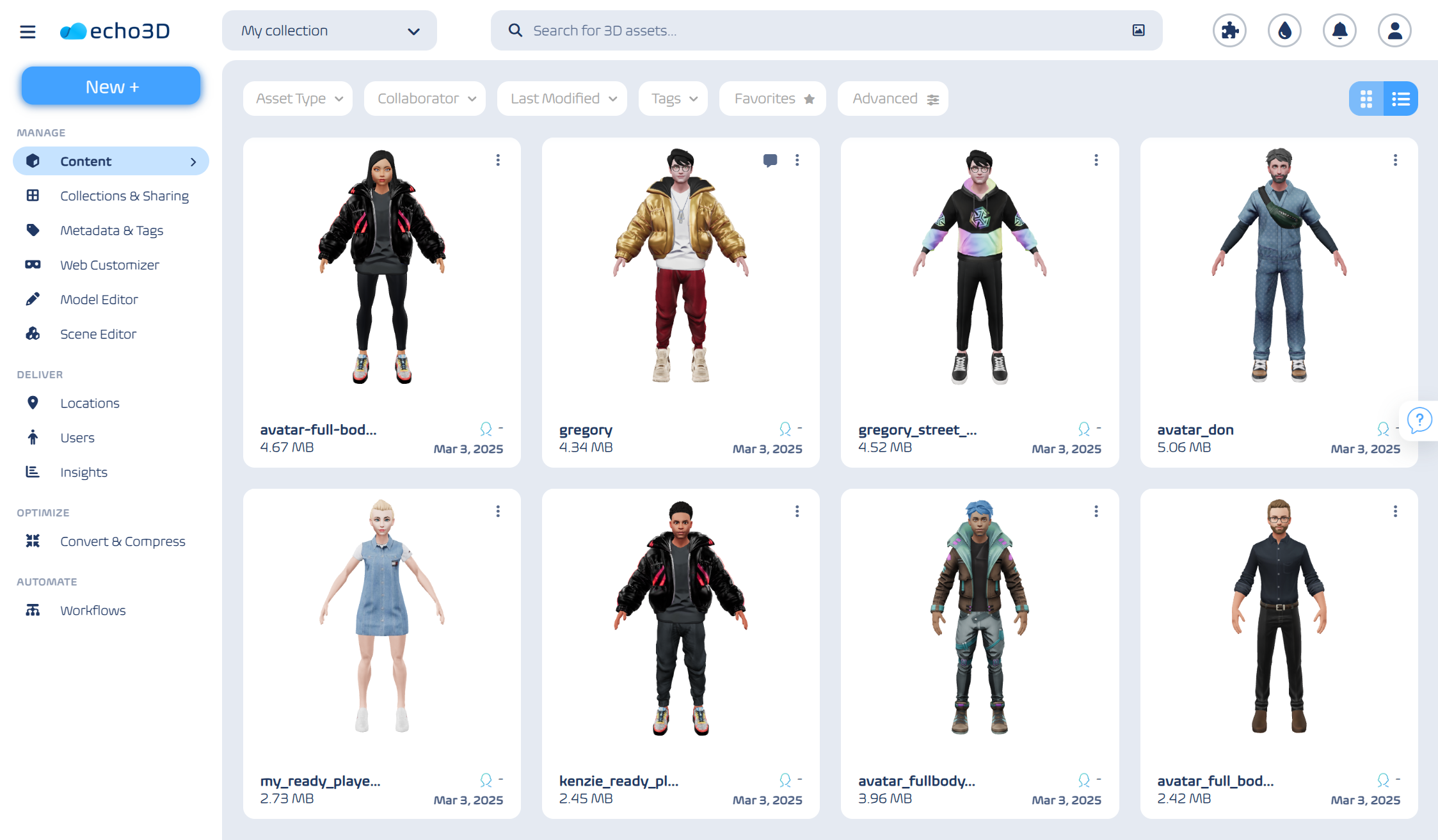 Digital asset manager